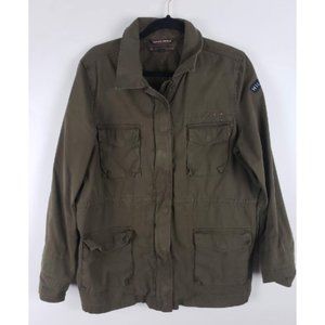 Tommy Hilfiger Green Utility Jacket